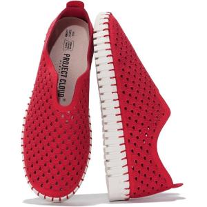imageProject Cloud Womens Shoes  Lightweight Summer Loafers for Women with Memory Foam Insole  Stylish ampamp Comfortable Womens Loafers  Perfect Summer Shoes for Women 2025 LilyRed