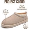imageProject Cloud Genuine Leather Slippers for Women with Genuine Australian Shearling Fur Lining Womens Slippers  NonSlip EVA with Memory Foam Fuzzy Slippers Women Footwear NeritaSand Suede