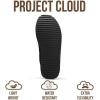 imageProject Cloud Genuine Leather Slippers for Women  Plush Fleece Lining Moccassin Womens Slippers with Memory Foam Cushion  Indoor Outdoor Fuzzy Women Slip On Shoes TimberBlack Suede