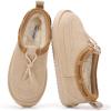 imageProject Cloud Genuine Leather Slippers for Women  Plush Fleece Lining Moccassin Womens Slippers with Memory Foam Cushion  Indoor Outdoor Fuzzy Women Slip On Shoes TimberSand Suede