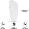 imageProject Cloud Genuine Leather Slides For Kids  Natural Cork Footbed Slides for Kids Sandals for Girls ampamp Boys  NonSlip Boys ampamp Girls SandalsWhite