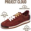 imageProject Cloud Genuine Leather Sneakers for Women  Womens Sneakers with Memory Foam Insole  Lightweight ampamp Non Slip Womens Shoes  Stylish Fall Shoes for Women 2025 LynnBurgundy Suede