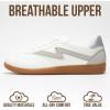 imageProject Cloud Sneakers for Women  LaceUp Shoes for Women Trendy Women Sneakers with Memory Foam Insole Womens Fashion Sneakers NonSlip Womens Shoes IritaWhite