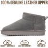 imageProject Cloud 100 Genuine Leather Ankle Boots for Women  Water Resistant with Memory Foam Insole Winter Boots for Women  Trending Shoes ampamp Comfortable Womens Ankle Boots HippyGrey