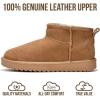 imageProject Cloud 100 Genuine Leather Ankle Boots for Women  Water Resistant with Memory Foam Insole Winter Boots for Women  Trending Shoes ampamp Comfortable Womens Ankle Boots HippyChestnut