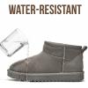 imageProject Cloud 100 Genuine Leather Ankle Boots for Women  Water Resistant with Memory Foam Insole Winter Boots for Women  Trending Shoes ampamp Comfortable Womens Ankle Boots HippyGrey