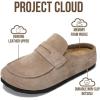 imageWomens Memory Foam Clogs ampamp Mules by Project Cloud Water Resistant ampamp NonSlip CarlineLight Beige  Haven