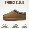 imageProject Cloud 100 Genuine Leather ampamp Australian Shearling Slippers for Kids  Memory Foam Fuzzy ampamp NonSlip Fluffy Slippers Girls Footwear ampamp Boys Footwear Kids Unisex Shoe Dream WarmChestnut