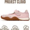 imageProject Cloud Girls Shoes  Memory Foam Insole Kids Shoes Girls Sneakers  Lightweight Mary Jane Flats amp NonSlip Comfortable Kids Sneakers Little DonnaPink