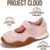 imageProject Cloud Girls Shoes  Memory Foam Insole Kids Shoes Girls Sneakers  Lightweight Mary Jane Flats amp NonSlip Comfortable Kids Sneakers Little DonnaPink