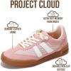 imageProject Cloud Kids Shoes for Girls amp Boys  Easy Slip On Kids Sneakers for Boys amp Girls Shoes with Memory Foam Insole  Non Slip and Lightweight Kids Sneakers Little VerdyPink