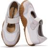 imageProject Cloud Girls Shoes  Memory Foam Insole Kids Shoes Girls Sneakers  Lightweight Mary Jane Flats amp NonSlip Comfortable Kids Sneakers Little DonnaGrey