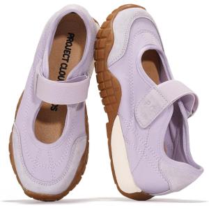 imageProject Cloud Girls Shoes  Memory Foam Insole Kids Shoes Girls Sneakers  Lightweight Mary Jane Flats amp NonSlip Comfortable Kids Sneakers Little DonnaPurple
