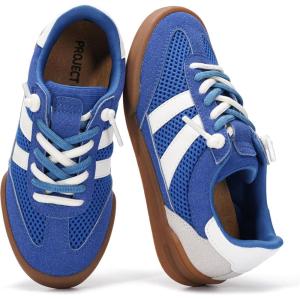 imageProject Cloud Kids Shoes for Girls amp Boys  Easy Slip On Kids Sneakers for Boys amp Girls Shoes with Memory Foam Insole  Non Slip and Lightweight Kids Sneakers Little VerdyCobalt