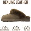 imageProject Cloud 100 Genuine Leather amp Australian Shearling Slippers for Women  Cozy Memory Foam Womens Slippers HedyOlive