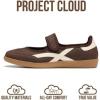 imageProject Cloud Comfortable Womens Shoes  Casual Trendy Mary Jane Shoes Women  Lightweight and NonSlip Fashion Sneakers with Memory Foam Insole Sneakers for Women 2026 SpringChoco Brown