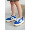imageProject Cloud Fashion Platform Sneakers for Kids 2026  Lightweight Memory Foam Insole Kids Shoes  Durable amp NonSlip Lace up Trendy Platform Kids Sneakers Little NitaBlue