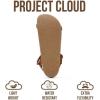 imageProject Cloud Sandals for Women 2026  Strappy Adjustable Womens Sandals with Plush Insole  Lightweight amp Non Slip Women Footwear  Everyday Wear Womens Slides BrandyWhiskey