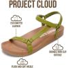 imageProject Cloud Sandals for Women 2026  Strappy Adjustable Womens Sandals with Plush Insole  Lightweight amp Non Slip Women Footwear  Everyday Wear Womens Slides BrandyOlive