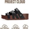 imageProject Cloud Wedge Platform Sandals Women  Comfortable Soft Insole and Lightweight Beach Strappy Sandals with Durable Nonslip Wedge Sandals for Women Footwear PasadenaBlack