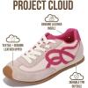 imageProject Cloud Womens Shoes with Memory Foam Insole Trendy Sneakers for Women  Lightweight amp NonSlip Womens Sneakers Walking Shoes for Women Footwear LowyPink