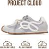 imageProject Cloud Womens Shoes with Memory Foam Insole Trendy Sneakers for Women  Lightweight amp NonSlip Womens Sneakers Walking Shoes for Women Footwear LowyLight Blue