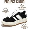 imageWomens LaceUp Fashion Sneakers  Nita by Project CloudBlack