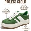 imageWomens LaceUp Fashion Sneakers  Nita by Project CloudGreen