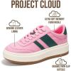 imageWomens LaceUp Fashion Sneakers  Nita by Project CloudPink