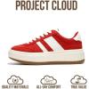 imageWomens LaceUp Fashion Sneakers  Nita by Project CloudRed