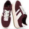 imageWomens LaceUp Fashion Sneakers  Nita by Project CloudMaroon