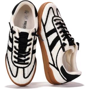 imageProject Cloud Genuine Leather Casual Sneakers for Women  Memory Foam Insoles LaceUp Womens Shoes amp Lightweight Womens Fashion Sneakers  NonSlip Shoes for Women Footwear VerdyRaffia