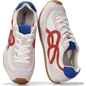 imageProject Cloud Womens Shoes with Memory Foam Insole Trendy Sneakers for Women  Lightweight amp NonSlip Womens Sneakers Walking Shoes for Women Footwear LowyRed Mult