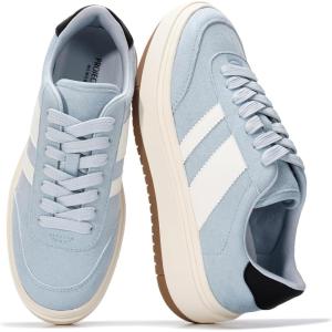 imageWomens LaceUp Fashion Sneakers  Nita by Project CloudSky Blue