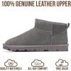 imageProject Cloud 100 Genuine Leather Ankle Boots for Women  Water Resistant Womens Boots with Memory Foam Insole  Comfortable Fall Shoes for Women 2026 HikeyGrey Suede