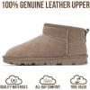 imageProject Cloud 100 Genuine Leather Ankle Boots for Women  Water Resistant Womens Boots with Memory Foam Insole  Comfortable Fall Shoes for Women 2026 HikeyTaupe Suede