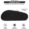 imageProject Cloud 100 Genuine Leather Footbed Clogs for Women  Memory Foam Arch Support Slippers for Women  Trendy Slipons Womens Mules amp Clogs SandalsChestnut