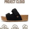 imageProject Cloud 100 Genuine Leather Platform Sandals Women FootwearBeach Essentials Summer Wedges with Plush and Soft InsoleNon Slip amp Lightweight Wedge Sandals For Women 2026Black Crochet