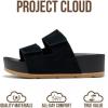 imageProject Cloud 100 Genuine Leather Platform Sandals Women FootwearBeach Essentials Summer Wedges with Plush and Soft InsoleNon Slip amp Lightweight Wedge Sandals For Women 2026Black