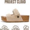 imageProject Cloud 100 Genuine Leather Platform Sandals Women FootwearBeach Essentials Summer Wedges with Plush and Soft InsoleNon Slip amp Lightweight Wedge Sandals For Women 2026Natural Crochet