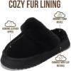 imageProject Cloud 100 Genuine Leather Slippers for Women Footwear  Memory Foam Clogs and Mules for Women 2026  Non Slip and Lightweight Fur Slippers VikiBlack  Viki