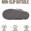imageProject Cloud 100 Genuine Leather Slippers for Women Footwear with Genuine Fur Lining Womens Clogs amp Mule  NonSlip IndoorOutdoor Scuff Womens Slippers with Memory Foam InsoleGrey