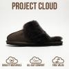 imageProject Cloud 100 Genuine Leather Slippers for Women Footwear with Genuine Fur Lining Womens Clogs amp Mule  NonSlip IndoorOutdoor Scuff Womens Slippers with Memory Foam InsoleScuffchocolate
