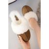 imageProject Cloud 100 Genuine Leather Slippers for Women Footwear with Genuine Fur Lining Womens Clogs amp Mule  NonSlip IndoorOutdoor Scuff Womens Slippers with Memory Foam InsoleScuffchestnut