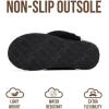 imageProject Cloud 100 Genuine Leather Slippers for Women Footwear with Genuine Fur Lining Womens Clogs amp Mule  NonSlip IndoorOutdoor Scuff Womens Slippers with Memory Foam InsoleBlack
