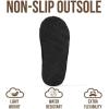 imageProject Cloud 100 Genuine Leather amp Australian Shearling Slippers for Kids  Memory Foam Fuzzy amp NonSlip Fluffy Slippers Girls Footwear amp Boys Footwear Kids Unisex ShoesBlack Suede  Dreamon