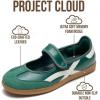 imageProject Cloud Comfortable Womens Shoes  Casual Trendy Mary Jane Shoes Women with Memory Foam  Lightweight amp NonSlip Fashion Sneakers for Women 2026 SpringForest Green