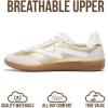 imageProject Cloud Fashion Sneakers for Women 2026  LaceUp Shoes Trendy Women Sneakers with Memory Foam Insole Womens Fashion Sneakers NonSlip Womens Shoes IritaGold