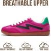 imageProject Cloud Fashion Sneakers for Women 2026  LaceUp Shoes Trendy Women Sneakers with Memory Foam Insole Womens Fashion Sneakers NonSlip Womens Shoes IritaPink Multi