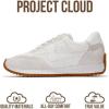 imageProject Cloud Fashion Sneakers for Women 2026  Lightweight LaceUp Shoes for Women with Memory Foam Insoles  Trendy Womens Shoes  NonSlip Comfortable Womens Sneakers MadisonWhite Mesh